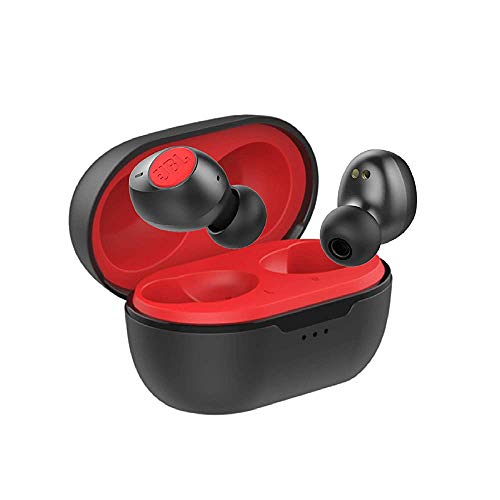 (Renewed) Jbl C115Tws Truly Wireless Bluetooth Headphone With Mic (Red)