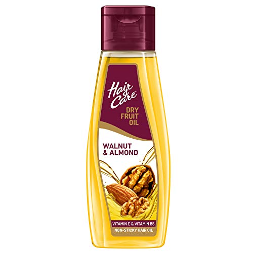 Hair & Care With Walnut & Almond,Non-Sticky Hair Oil, 500 Ml