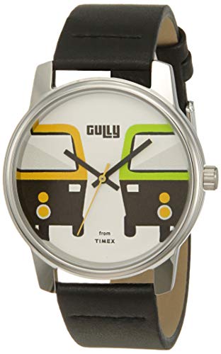 Gully By Timex Travel Analog White Dial Men’S Watch-Twgyg0105