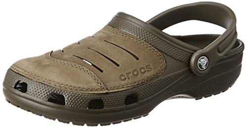 Crocs Men’S Bogota Chocolate Leather Clog-7 Uk (M8) (11038-280)