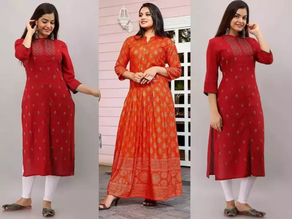Silk Kurtas for Ladies : Best Offers on Silk kurtas – Limited period sale, try this stylish and beautiful silk kurta
