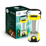 Wipro Led Citrine Rechargeable Solar Led Lantern (Yellow)