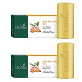 Biotique Almond Oil Nourishing Body Soap, 150G (Pack Of 2)