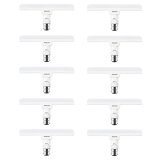 Philips 10W Led Lamp Base B22 Linear (Crystal White, Pack Of 10)