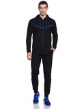 Killer Track Suit,Kj-Ts-F-104 R/L Bk,Black,L