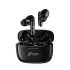 Tyoon Sn302 Wireless Bluetooth V5.0 Sports Headset With High Bass, Dual Pairing Mode Powerful Audio Drivers Comfort Fit, Supreme Sound, Built-In Mic For Calls, All Android & Ios Devices, Black (Nb302)