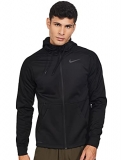 Nike As M Nk Tf Sphere Jkt Hd Fz-Cu7359-010-M Black/Dark Grey