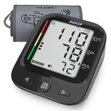Beatxp Bp Machine – Fully Automatic Bp Monitor Large Cuff Size – Memory Feature With Pulse Rate Detection – 1 Yr Warranty – Large Display Size (Black)