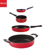 Nirlon Home Cooking Non Stick Cookware Set, 4 Piecesfp11_Sp(B)_Vg_Cs24