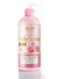 Wow Skin Science Himalayan Rose Body Lotion -Toning & Hydrating – With Rose Water, Beetroot Extract – No Mineral Oil, Silicones & Color – 400Ml