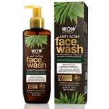 Wow Skin Science Anti Acne Face Wash – Oil Free – No Parabens, Sulphate, Silicones & Color (200Ml)