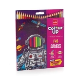 Cello Colourup Color Pencil Set -Break Resistant Body For Writing, Drawing And Colouring, Works Smoothly Even On Rough Paper – Pack Of 24